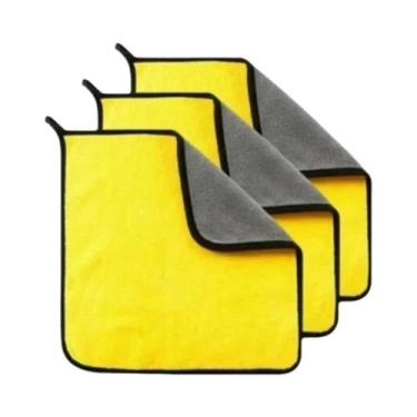 Imagem de Toalha De Microfibra Para Lavagem De Carros 30x30/60CM ISGTDRM, Pano D