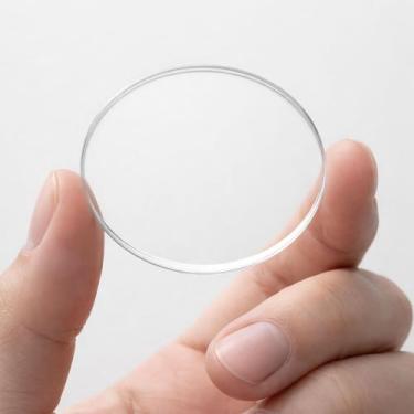 Imagem de Vidro Cristal Plano 120 Até 169mm para Relogio - 1mm - Newglass, 136mm