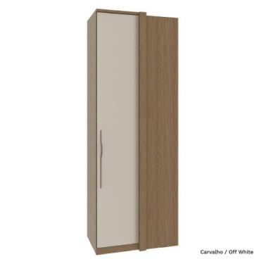 Imagem de Guarda Roupa Modulado 01 Porta Deslizante 245cm Canto Reto Setiba - Mó