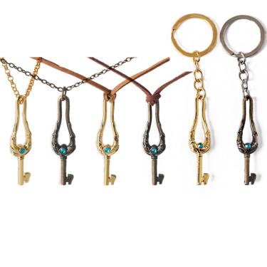 Imagem de Pingente de chaveiro Suzume`s Journey Sota Gold para fãs de anime