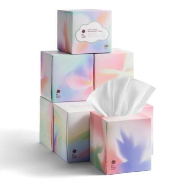 Imagem de Lenços de Papel Facial Bc Babycare com Loção, 8 Caixas, 5 Folhas, 60 U