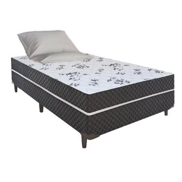 Imagem de Cama Box Solteiro Conjugada Ortopédica 88x188x39
