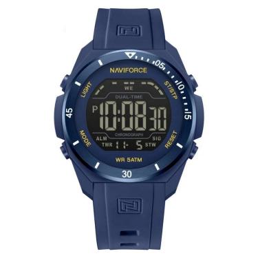 Imagem de Relógio Digital Esportivo Masculino Luz de Fundo LED, 5ATM à Prova d`Água