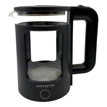 Imagem de Chaleira Elétrica De Vidro Mali 1,5l Unitermi Cor Preto 110V