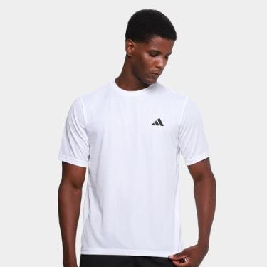 Imagem de Camiseta Adidas We Base Masculina, Branco, M