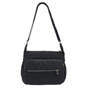 Imagem de Bolsa Feminina ombro Transversal Resistente Leve Moderna Estilosa Casu