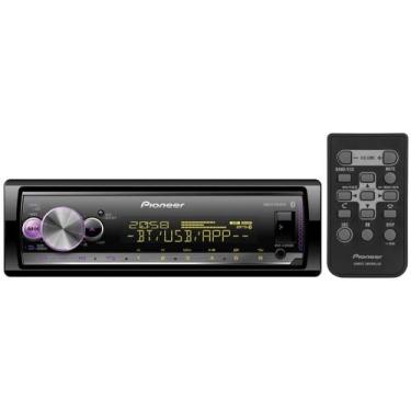 Imagem de Som Automotivo Pioneer Bluetooth Usb Radio Sem Toca Cd Atende Ligação 