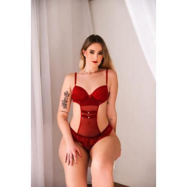 Imagem de Body de renda -Gisele B. - KM Sun Brasil, M