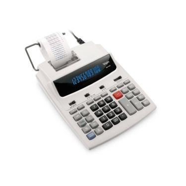 Imagem de Calculadora de Mesa com Impressão Bicolor 6124 - 12 Digitos Função Correção Display Fluorescente 