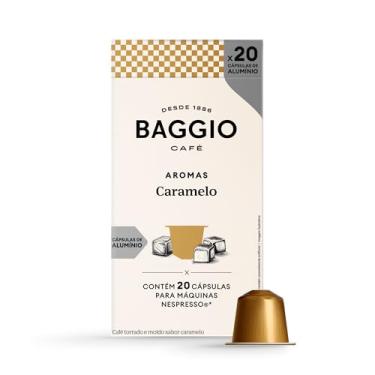 Imagem de Cápsulas de Café Baggio Café Aroma Caramelo, compatível com Nespresso, contém 20 cápsulas