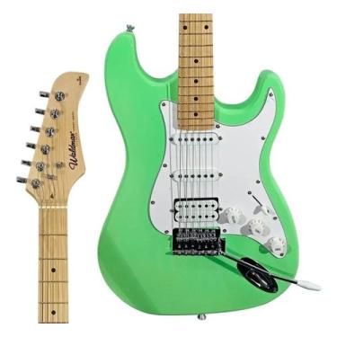 Imagem de Guitarra Stratocaster Waldman St-211 St211 Verde