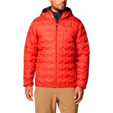 Imagem de Jaqueta Masculina Delta Ridge II Down Hooded Sail Red Capuz - Columbia