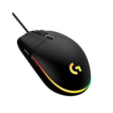 Imagem de Mouse Gamer com fio USB Logitech G G203 Preto