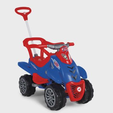Imagem de Carrinho Passeio Infantil Calesita 2 em 1 Com Pedal Cross Legacy