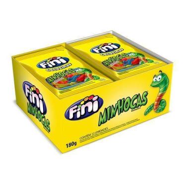 Imagem de Fini 15g c/12 sabor:minhoca brilho, MINHOCA BRILHO