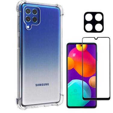 Imagem de Capa Case Anti Impacto Galaxy M62 + Película 3D + Película de Câmera Lente