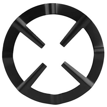 Imagem de orifício médio de 13,Prateleira de cafeteira preta de ferro inoxidável Moka Coffee Pot Shelf Round Stove Support Rack de utensílios de cozinha Racks de panelas para panelas domésticas,3 cm