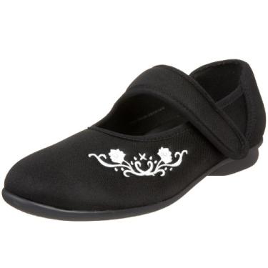 Imagem de Drew Shoe Jada Mary Jane Feminina, Preto, 6 Wide