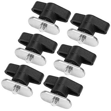 Imagem de Lixada 6 conjuntos de parafusos para caiaque e porcas para canoa, caiaque, sistema de montagem, acessórios para barcos de pesca