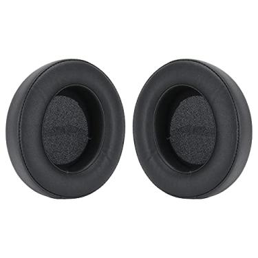 Imagem de Almofada de ouvido, almofada de ouvido flexível fácil de instalar Bom conforto para equipamento de fone de ouvido para Kraken Pro V2 / 7.1 V2(Preto)