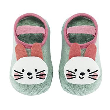 Imagem de Buba Meia Sapatilha Com Aplique Coelho - M