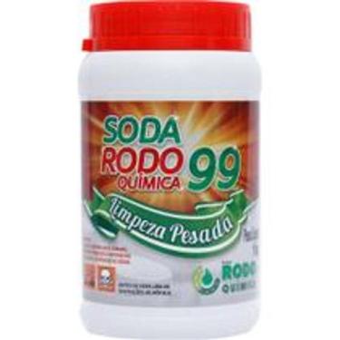 Imagem de Soda Caustica 99 - Rodo Quimica - 500Gr - Limpeza Pesada - Rodo Químic