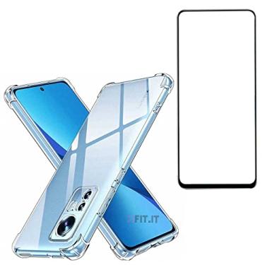 Imagem de Capinha Capa Compatível com Xiaomi 12 Lite + Película 5D 9D Cerâmica + Kit Aplicação
