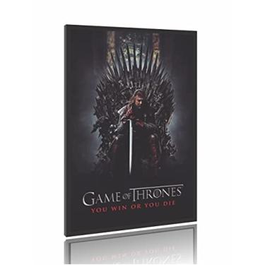 Imagem de Quadro Pôster Série Game of thrones M8 60x90
