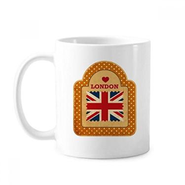 Imagem de Point UK London Stamp Union Jack Caneca cerâmica cerâmica xícara de porcelana café louça