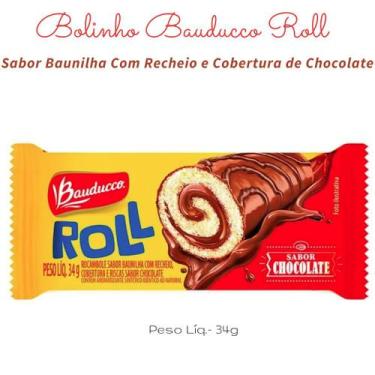 BOLINHO BAUDUCCO DUO BAUNILHA COM RECHEIO DE CHOCOLATE PACOTE 27G