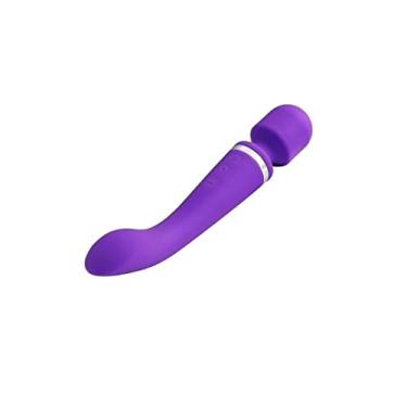 Imagem de Vibrador Massageador 20 Velocidades Poderoso Varinha Mágica Brinquedos Sexuais Feminino Ponto G Clitóris Estimulador Erótico (Roxo)