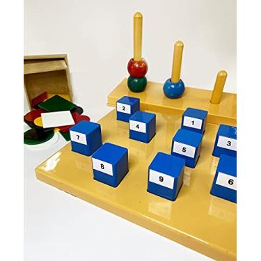 Imagem de Casa do Psicopedagogo - Kit de Avaliação Psicológica: Torre de Londres, Cubos Corsi e Teste Token - Criança