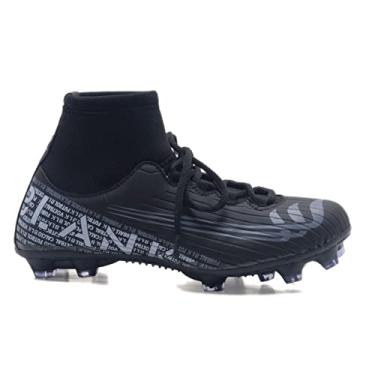 Imagem de Chuteira Campo Botinha Blank Star Cano Alto com Solado Costurado (br_footwear_size_system, adult, numeric, numeric_35)