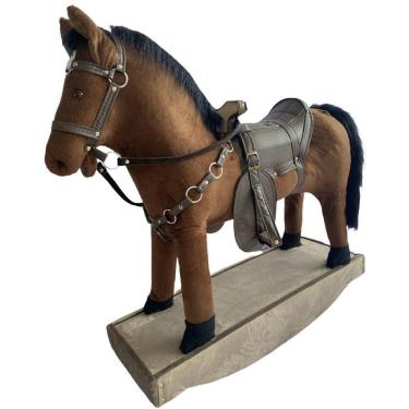 Imagem de Cavalinho De Balanço Grande Super Luxo Top De Linha
