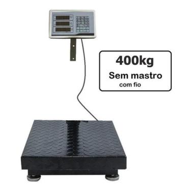 Imagem de Balança Digital 400Kg Sem Coluna
