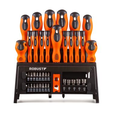 Imagem de Jogo Chaves Precisão /Fenda/Phillips/Soquete E Bits 39pcs S49001039 - Robust Robust