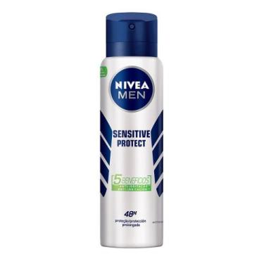 Imagem de Desodorante Masculino Aerosol Nivea Men - Sensitive Protect