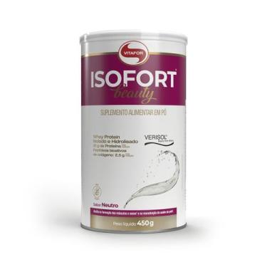 Imagem de Isofort Beauty Vitafor Whey Protein Verisol Colágeno Pote 450G