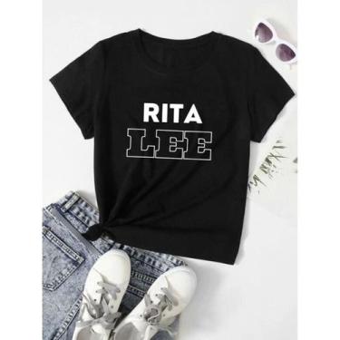 Imagem de Camiseta Baby Look Rita Lee Cantora De Rock Nacional Geek Feminina - S