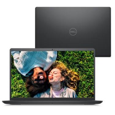Imagem de Notebook Dell Inspiron, 12ª Geração Intel Core I3, 8GB, 512GB SSD, Tela de 15.6" Polegadas Full HD, Linux, Preto