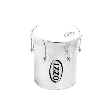 Imagem de Repinique de Mão 10” x 30 cm” Aço Inox Izzo Pele Leitosa