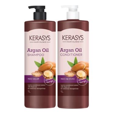Imagem de  Kerasys Argan Oil Shampoo 1l + Condicionador 1l