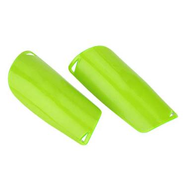 Imagem de Caneleiras de Futebol Adulto e Infantil Akozon - Caneleiras Confortáveis ​​e Duráveis, Protetores de Perna Em Preto S | Perfeito para Esportes (L)