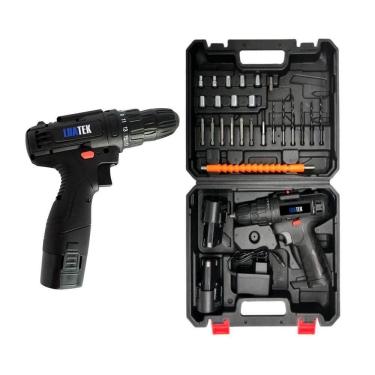 Imagem de Parafusadeira E Furadeira 2em1 Bateria 12v Recarregável