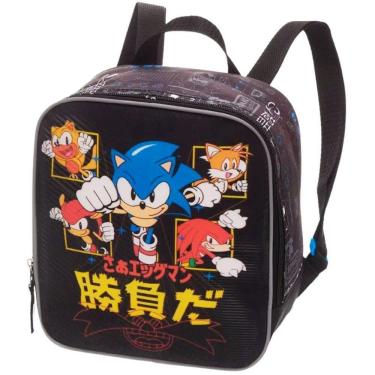Imagem de Lancheira Térmica Infantil Escolar Menino Sonic Tails Go Fast Pacific