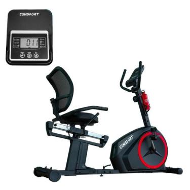 Imagem de Bicicleta Horizontal H-2000 Para Casa Academia Treino Funcional Fitnes