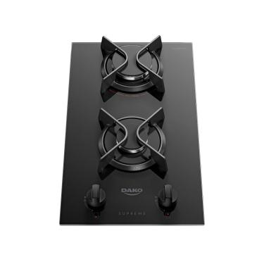 Imagem de Cooktop 2 Bocas com Mesa de Vidro Dako Supreme Bivolt