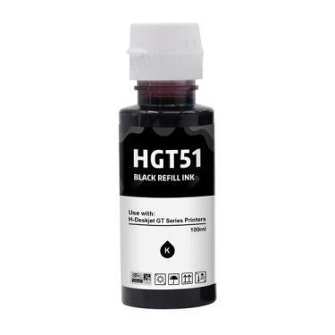 Imagem de Refil de Tinta Compatível HP Smart Tank 618 GT51 - Black Pigmentado - 
