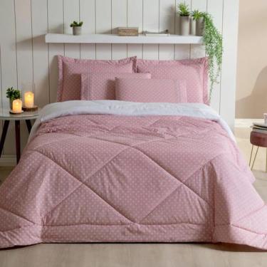 Imagem de Edredom de cama Queen leve para verão 180 Fios algodão Poá - SAFIRA EN