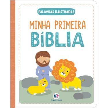 Imagem de Livro - Minha Primeira Bíblia de Palavras Ilustradas